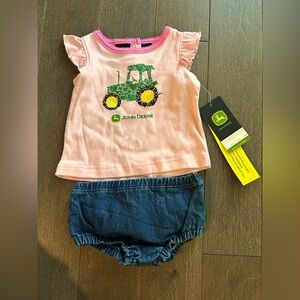 ❤️4 for $25❤️ John Deere set 0-3 M‎ NWT